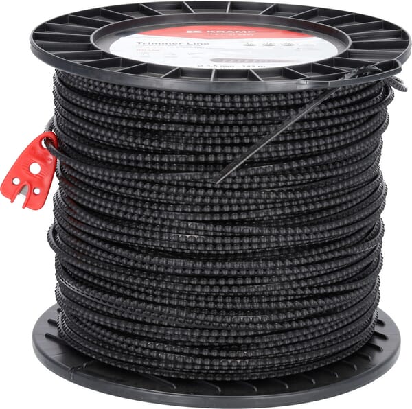Nylonfaden Ø 3.5mm 143m viereckig schwarz Kramp (NL35143NKR) von Kramp
