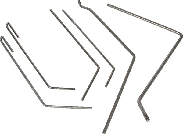 Satz Striegelzinken 2,50m Org. 3819300