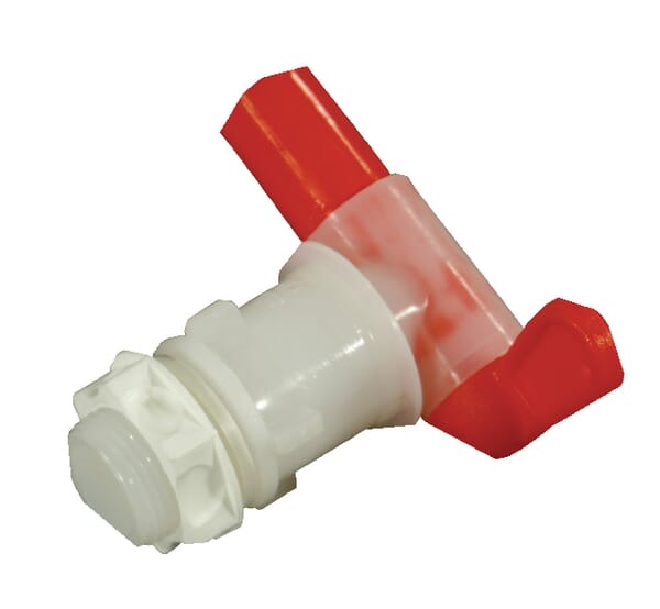 Tankauslaufventil 3/4" PVC aus der Kategorie Zubehör für Spritzentechnik