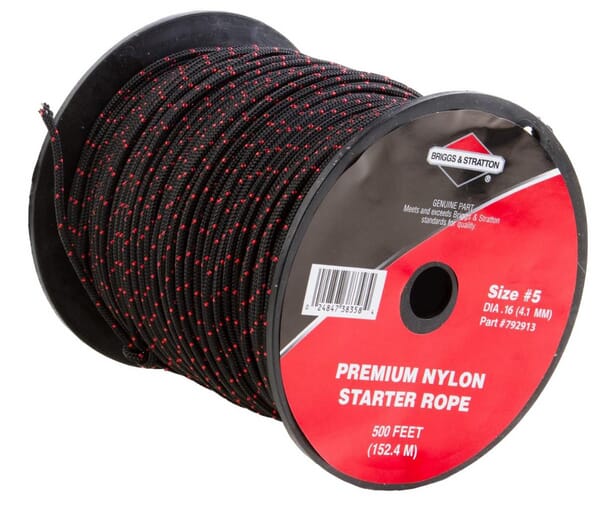 Starterseil Bulk #5 500 ft (792913) von Briggs & Stratton. Aus unserem Sortiment für Verbrennungsmotoren - Briggs & Stratton