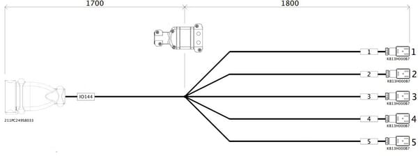 Kabel 5W 2O IBX100 aus der Kategorie Regeltechnik
