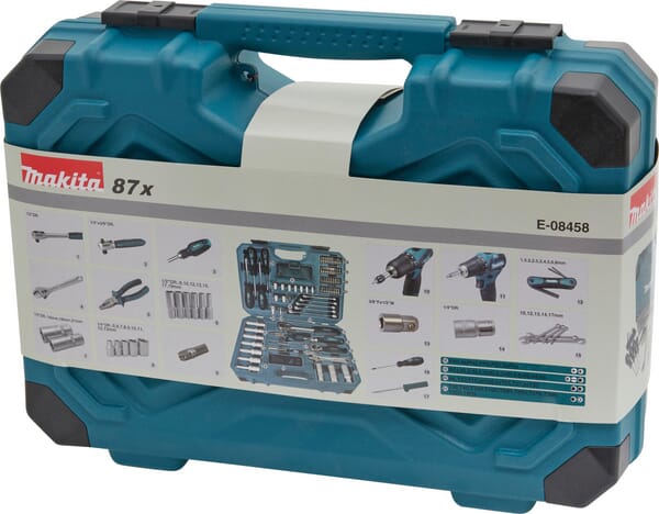 Makita Werkzeugset, 87-teilig (E08458) - unserem Sortiment für Makita Ersatzteile