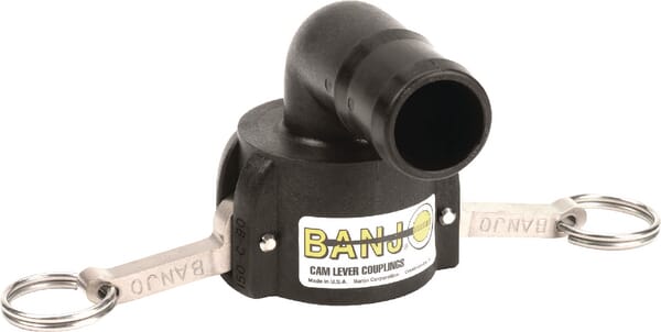 Camlock 2" M-Teil x 2" Schlauchanschluß 90° Banjo aus der Kategorie Schlauchanschlüsse