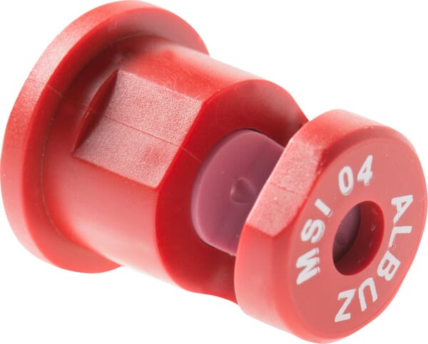 Flachstrahldüse MSI 04 rot aus der Kategorie Spritzgestänge und Düsen