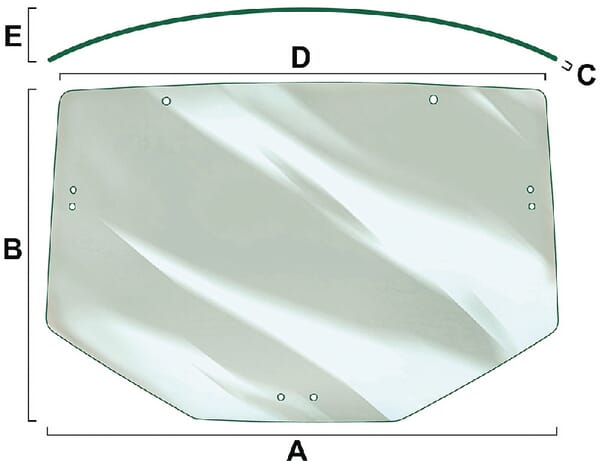 Kabine Glas VPM7351