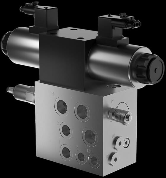 Geschlossenes Hydraulikventil (60L) aus der Kategorie GPS- und Lenksysteme