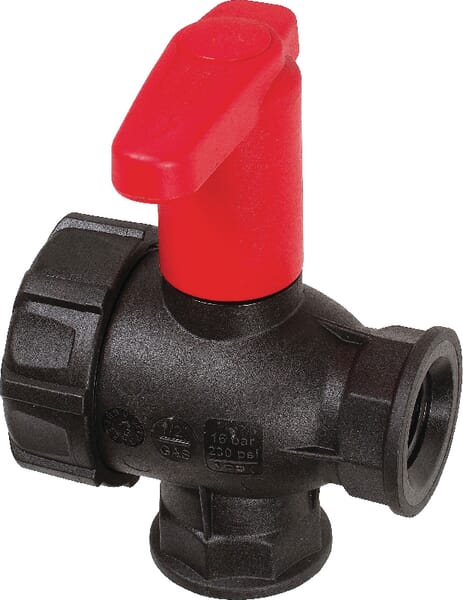 Kugelhahn 1/2" 3-W.m.Verläng. aus der Kategorie Regeltechnik