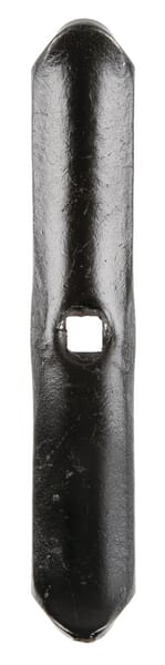 Grubberspitze 140x25x5mm, reversibel, gehärtet, gekrümmt, 1 Loch, passend für Rau/Kverneland E19935Z