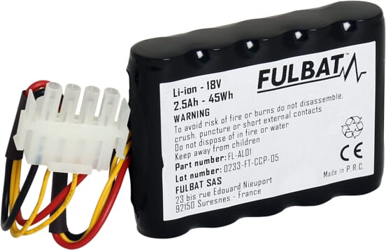 Akku 18V 2,5 Ah Li-Ion (FB560601) von Fulbat