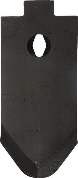 Grubberspitze 210x100x12mm, flach, 1 Loch, passend für Kerner (92229N) – passend für Kerner