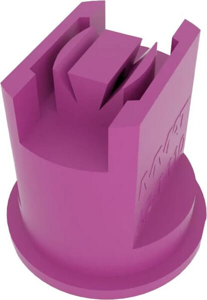 Zweistrahl-Antidriftdüse AZT 110° 025, Kunststoff violett MMAT aus der Kategorie Spritzgestänge und Düsen
