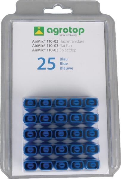 Flachstr.Düse AirMix 110° blau aus der Kategorie Spritzgestänge und Düsen