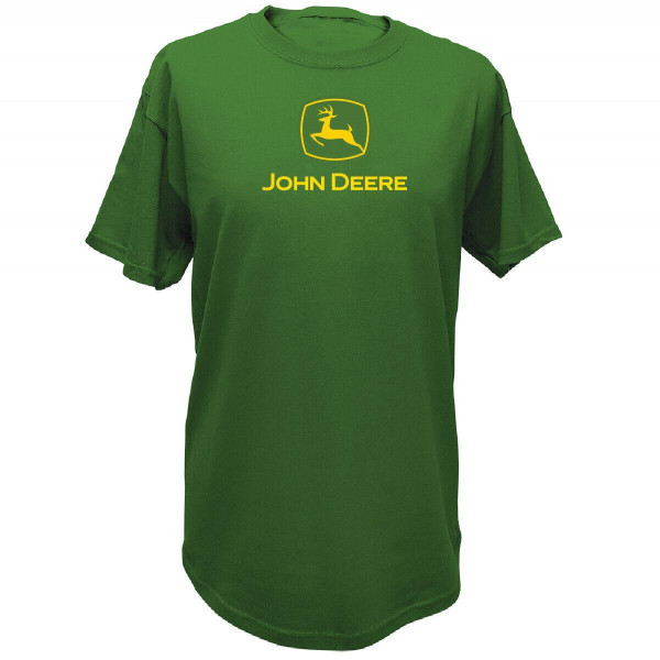 JOHN DEERE T-Shirt Herren mit grünem Logo