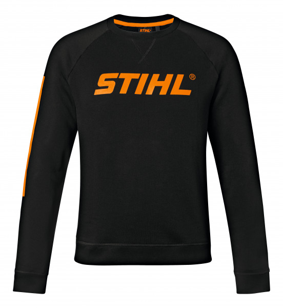 STIHL Sweatshirt Herren "STIHL" Logo Schwarz