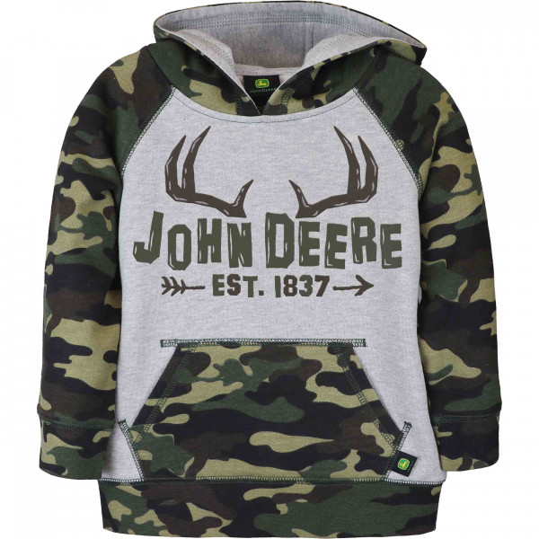 JOHN DEERE Fleece-Pullover Kleinkinder Camouflage