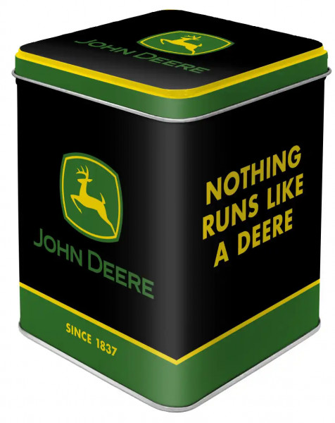 JOHN DEERE Teedose Nothing Runs Like A Deere