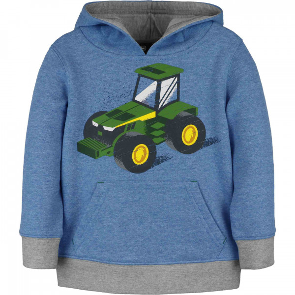 JOHN DEERE Fleece-Pullover Kleinkinder mit Traktor Blau