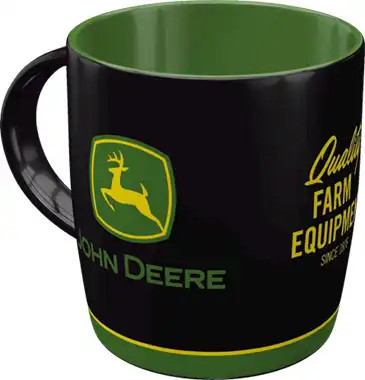 JOHN DEERE Tasse mit Logo Quality Farm Equipment