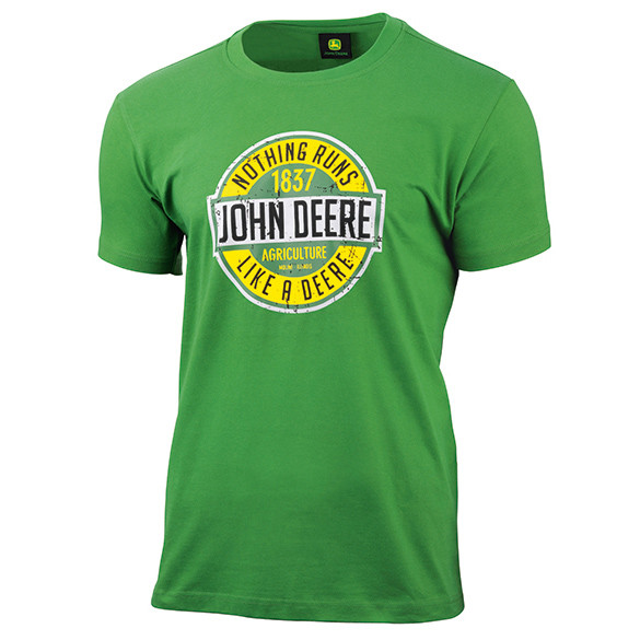 JOHN DEERE T-Shirt "Nothing Runs Like A Deere"