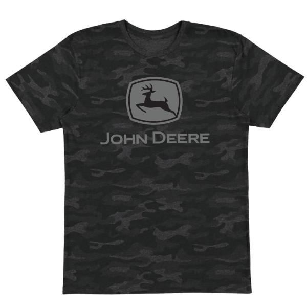 JOHN DEERE T-Shirt Kleinkinder Camouflage Schwarz