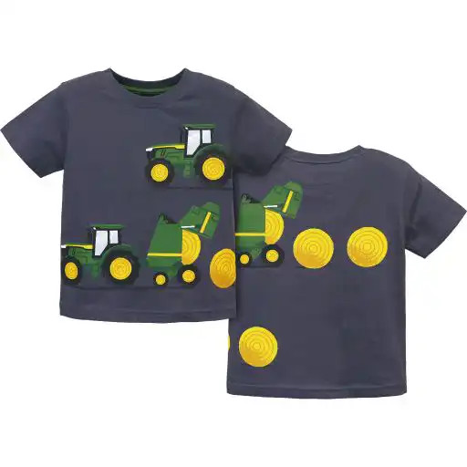 JOHN DEERE T-Shirt für Kleinkinder „Heuballen“