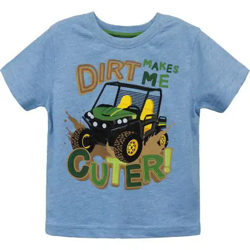JOHN DEERE T-Shirt für Kleinkinder „Dirt makes me cuter“